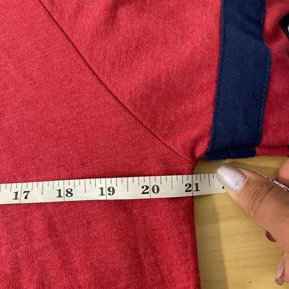 Wonder Woman Athletic Pullover Sweatshirt Comics Junior Red and Blue XL - Picture 10 of 10